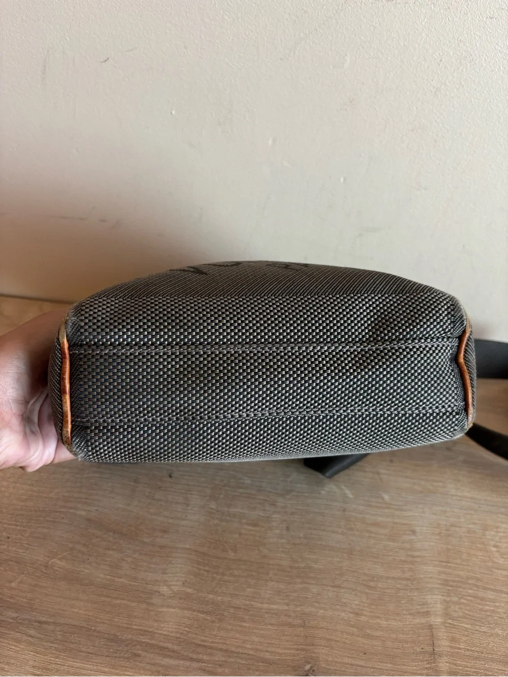 Louis Vuitton Brown and Black Messenger Bag